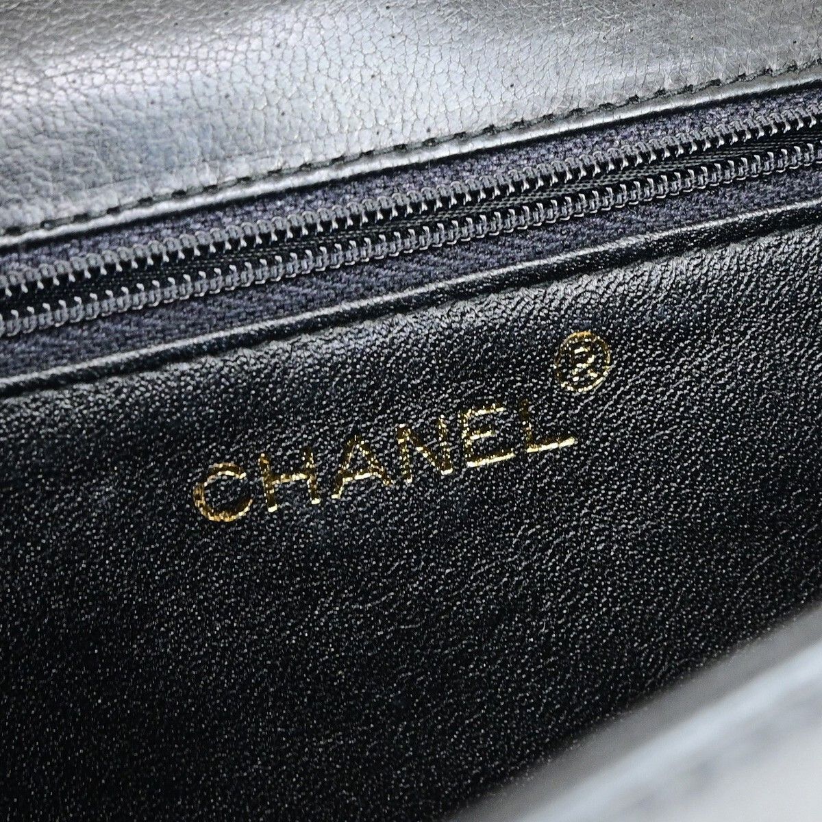 Chanel Chanel Vintage CC Chain Full Flap Bag Quilted Leather Size ONE SIZE - 6 Thumbnail