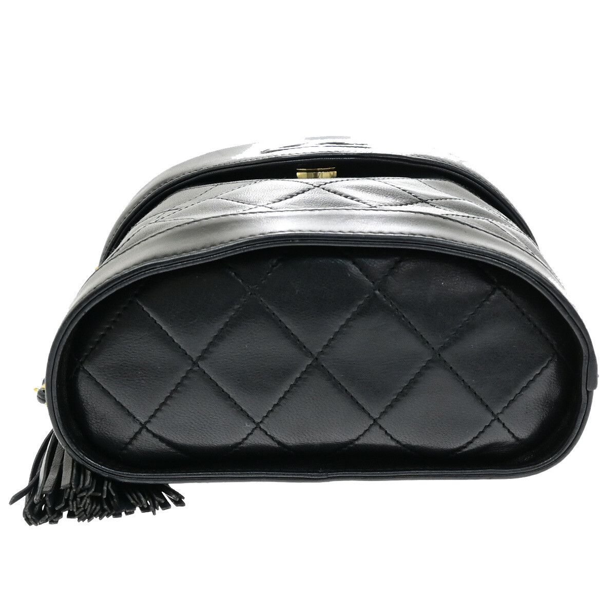 Chanel Chanel Vintage Tassel Box Bag Quilted Leather Size ONE SIZE - 19 Thumbnail