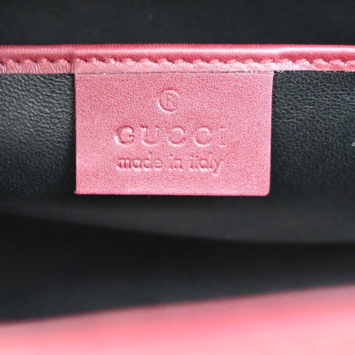 Gucci Gucci Belt Buckle Top Handle Bag Leather Size ONE SIZE - 7 Thumbnail