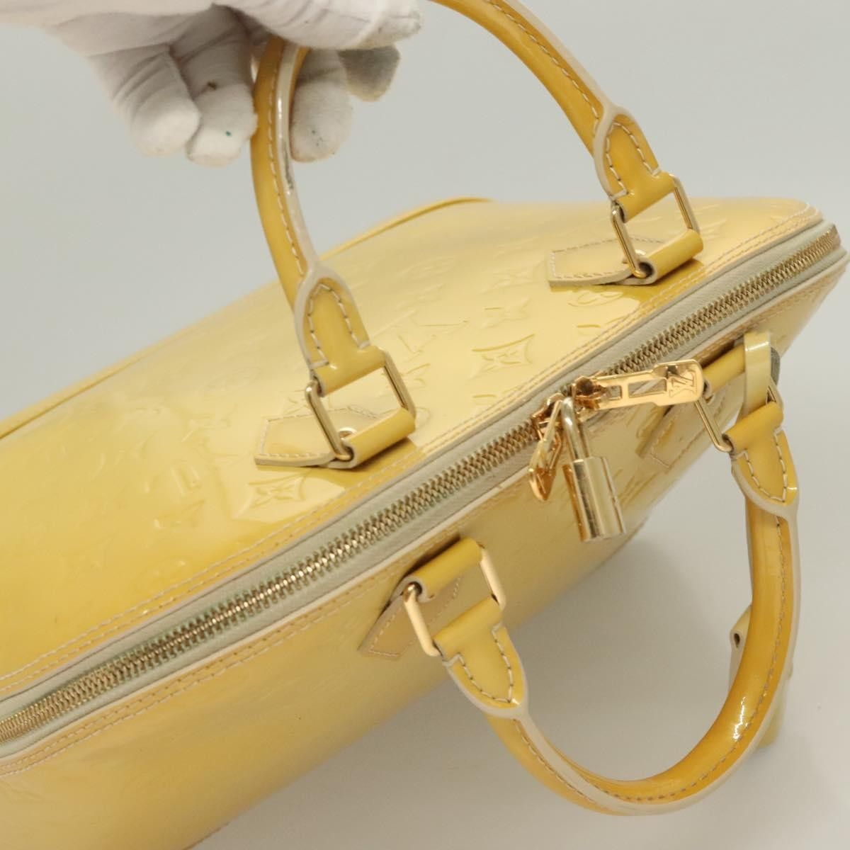 Louis Vuitton Louis Vuitton Alma Handbag Monogram Vernis Size ONE SIZE - 19 Thumbnail