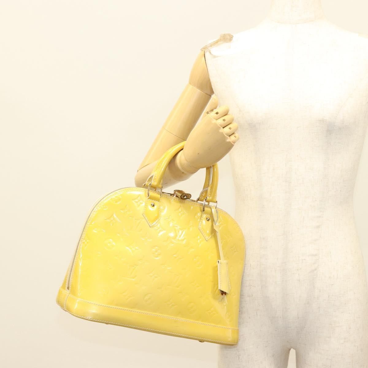 Louis Vuitton Louis Vuitton Alma Handbag Monogram Vernis Size ONE SIZE - 15 Thumbnail