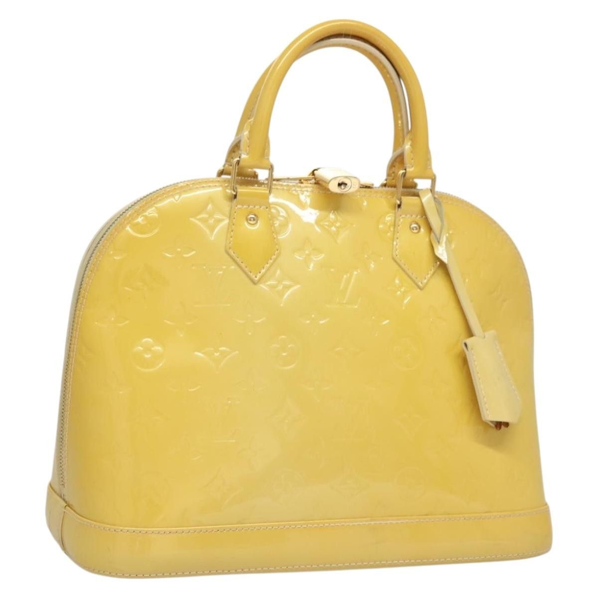 Louis Vuitton Louis Vuitton Alma Handbag Monogram Vernis Size ONE SIZE - 16 Thumbnail