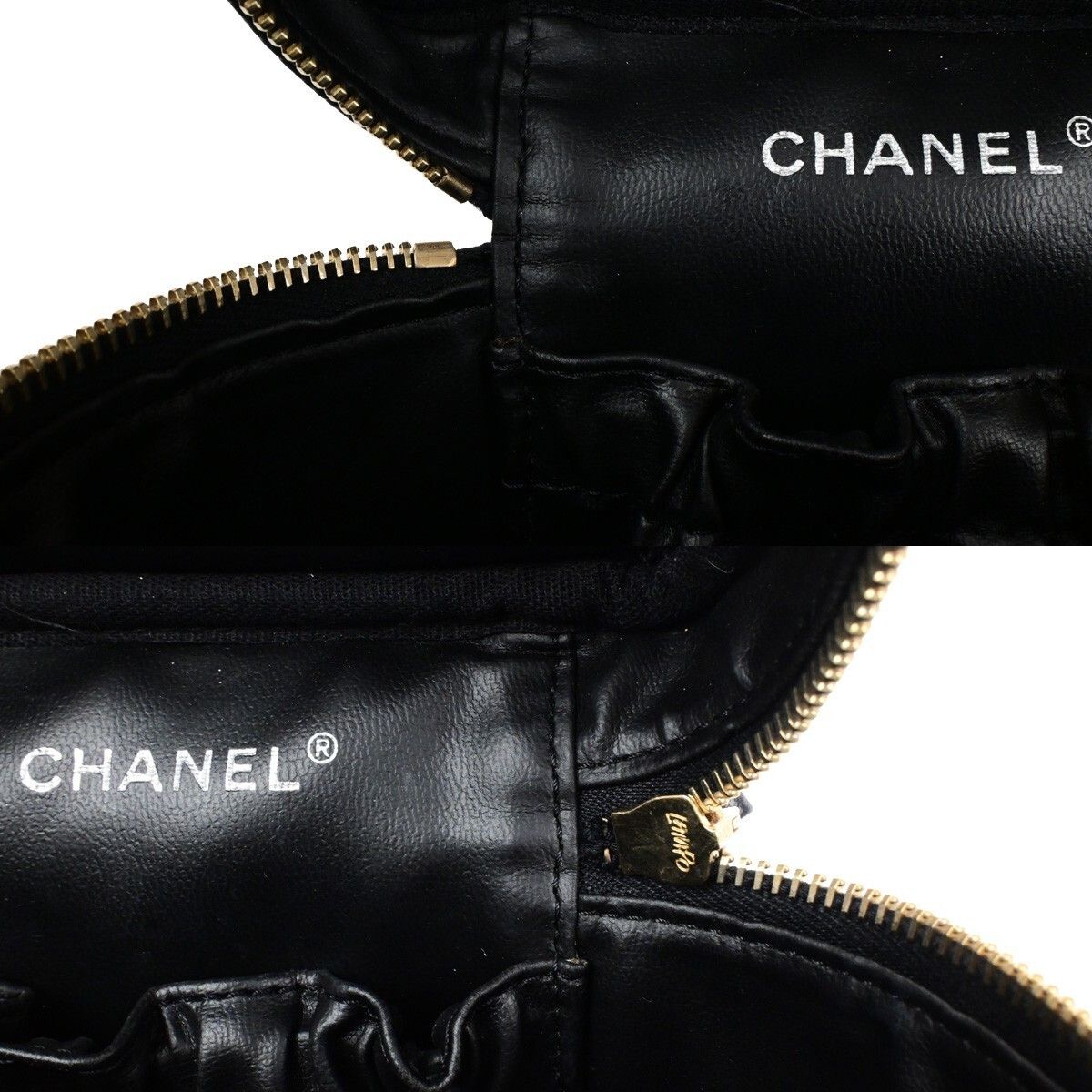 Chanel Chanel Vintage Timeless Cosmetic Case Caviar Size ONE SIZE - 15 Thumbnail