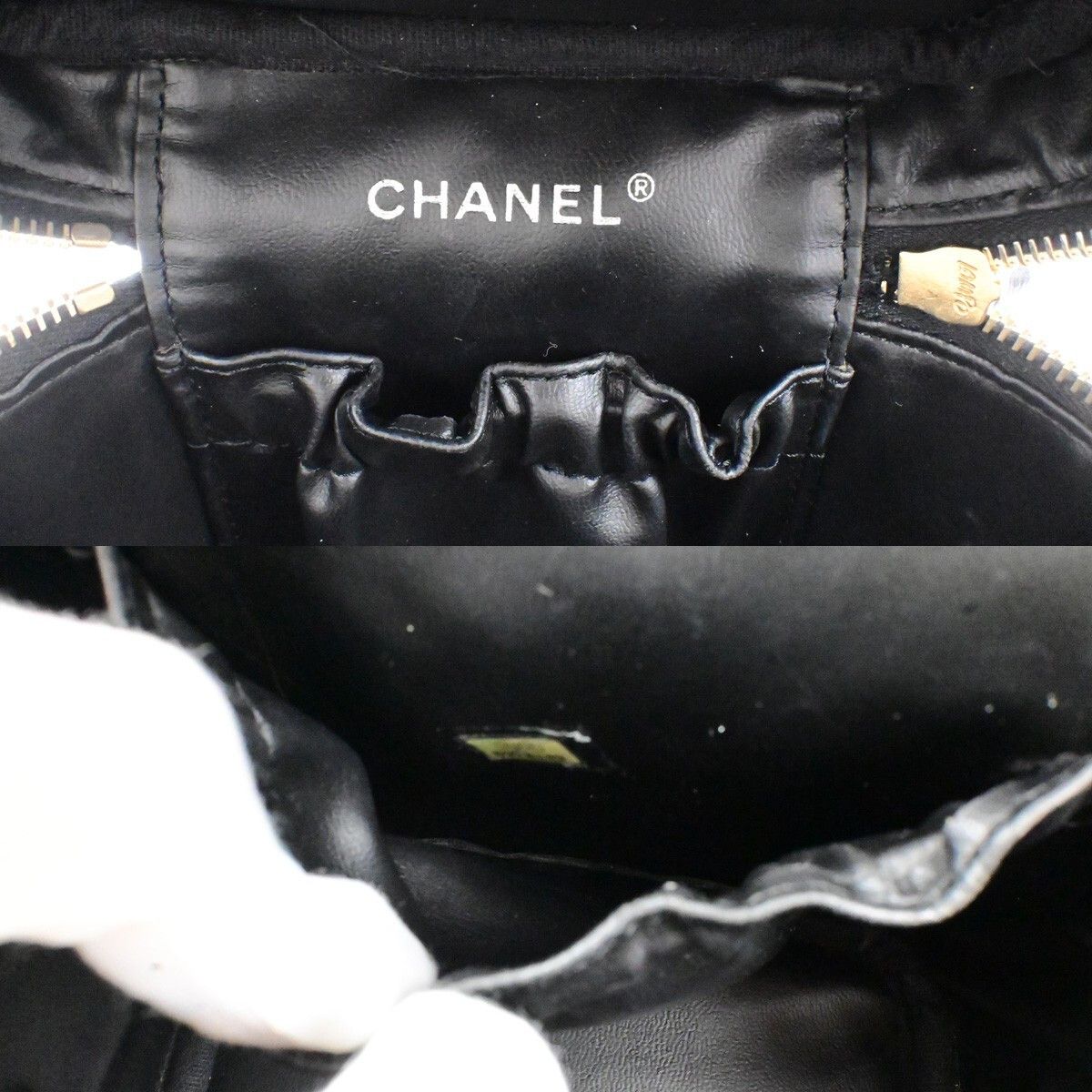 Chanel Chanel Vintage Timeless Cosmetic Case Caviar Size ONE SIZE - 6 Thumbnail