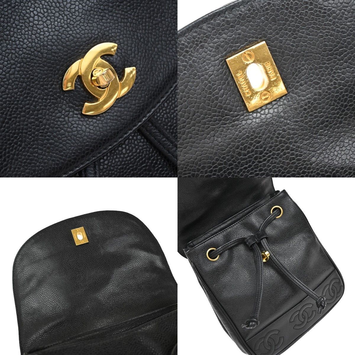 Chanel Chanel Vintage Backpack Calfskin Size ONE SIZE - 11 Thumbnail