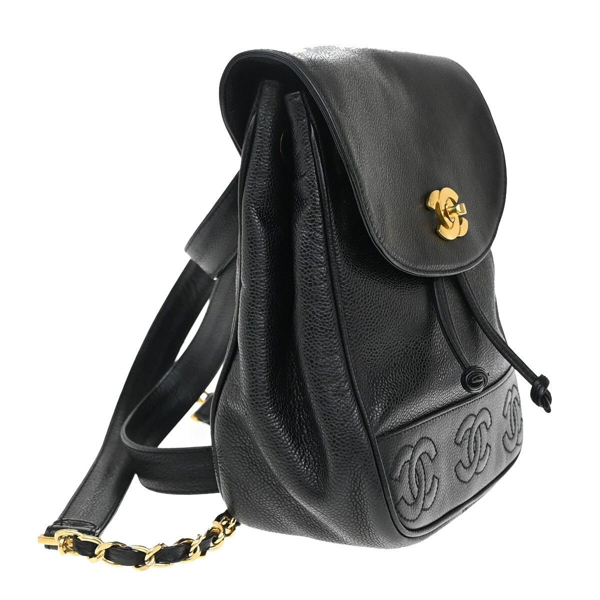 Chanel Chanel Vintage Backpack Calfskin Size ONE SIZE - 4 Thumbnail