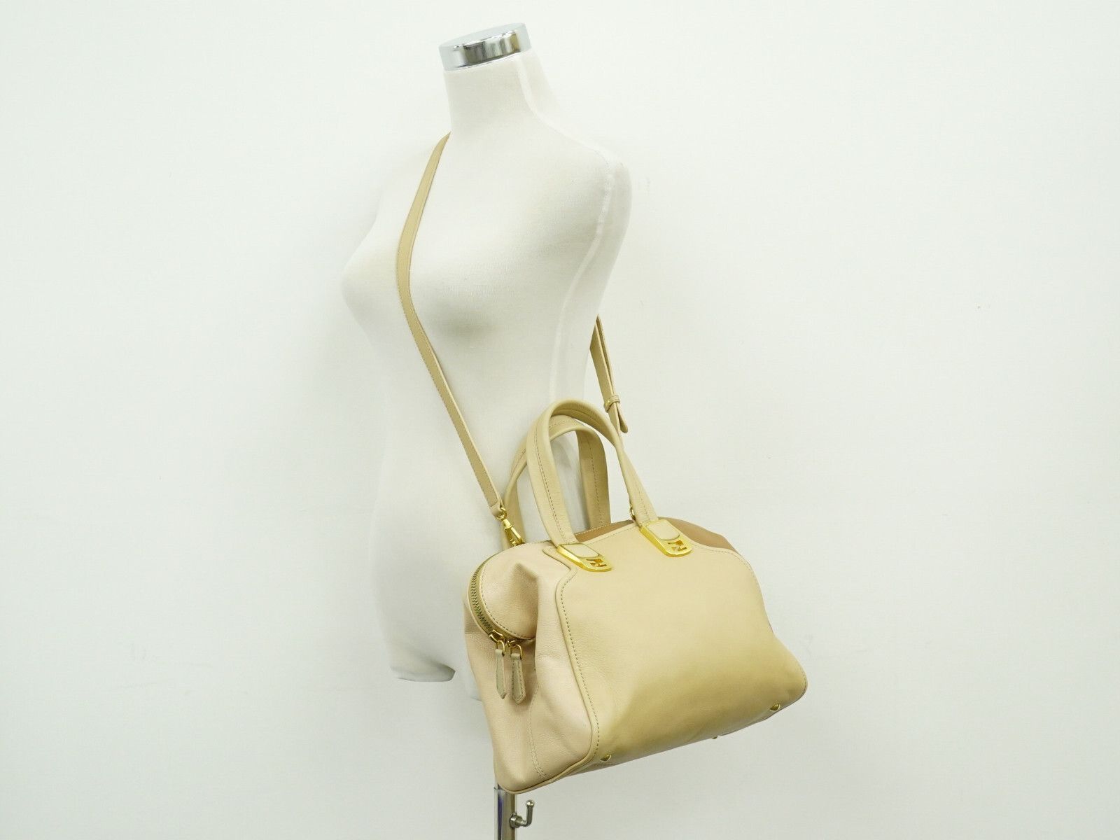 Fendi Fendi Chameleon Satchel Leather Size ONE SIZE - 10 Thumbnail