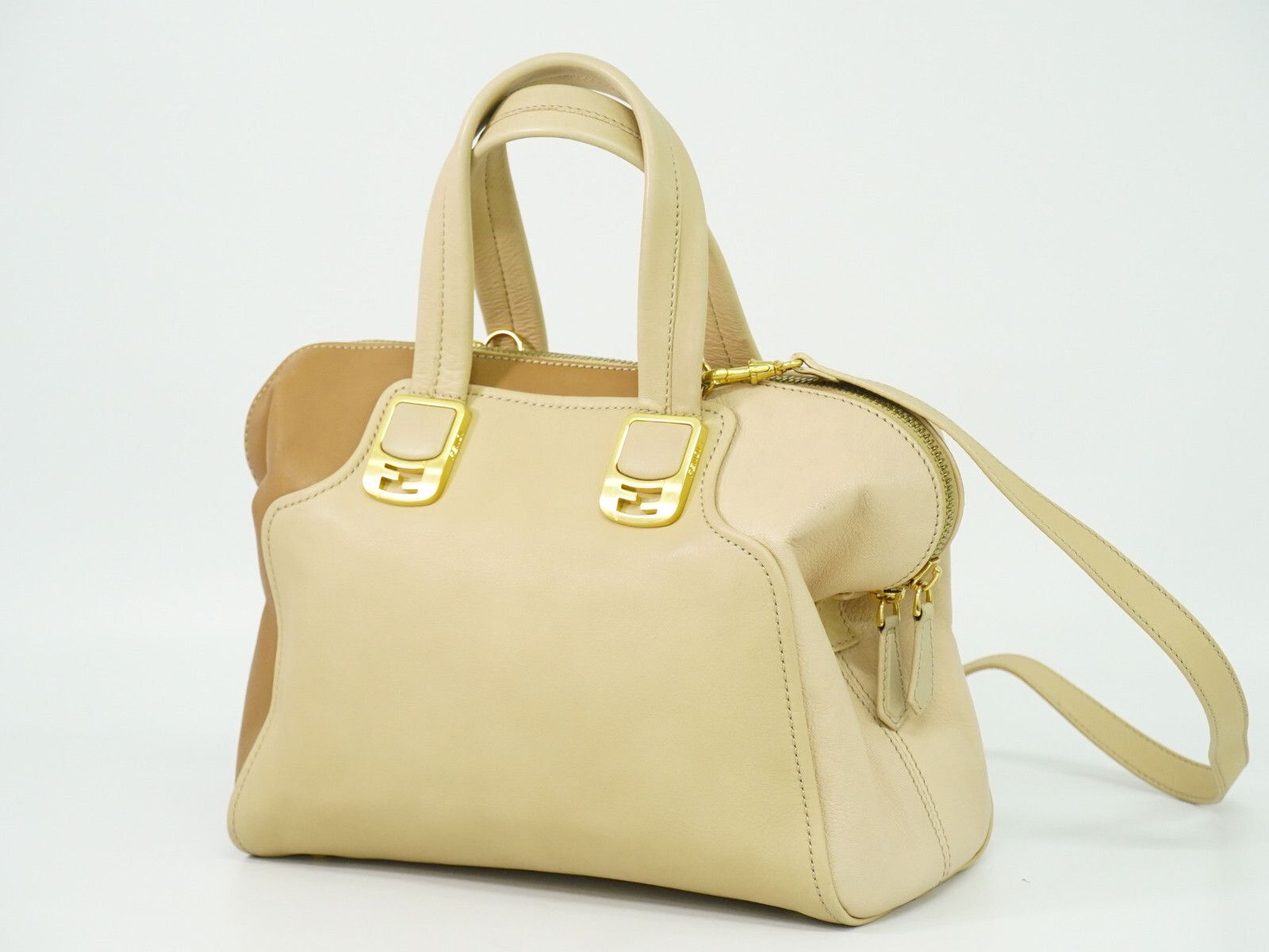 Fendi Fendi Chameleon Satchel Leather Size ONE SIZE - 2 Thumbnail