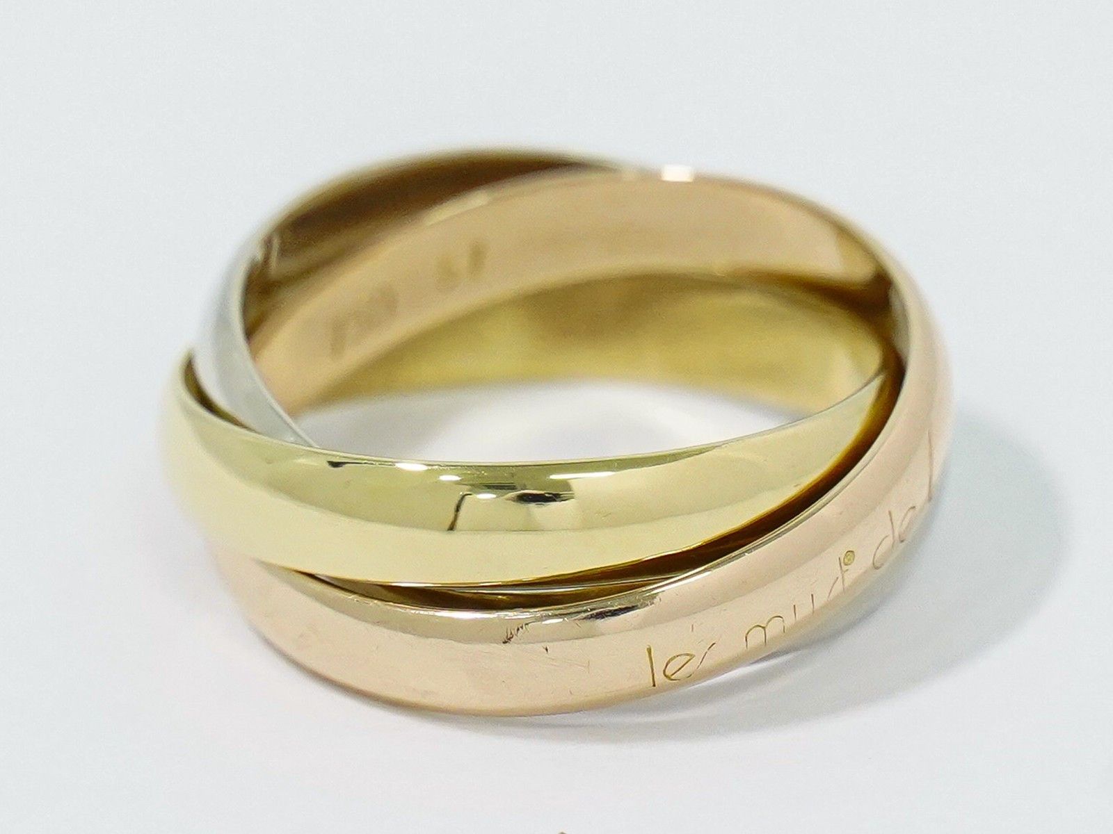 Cartier Cartier Trinity Ring 18K Tricolor Gold Size ONE SIZE - 4 Thumbnail