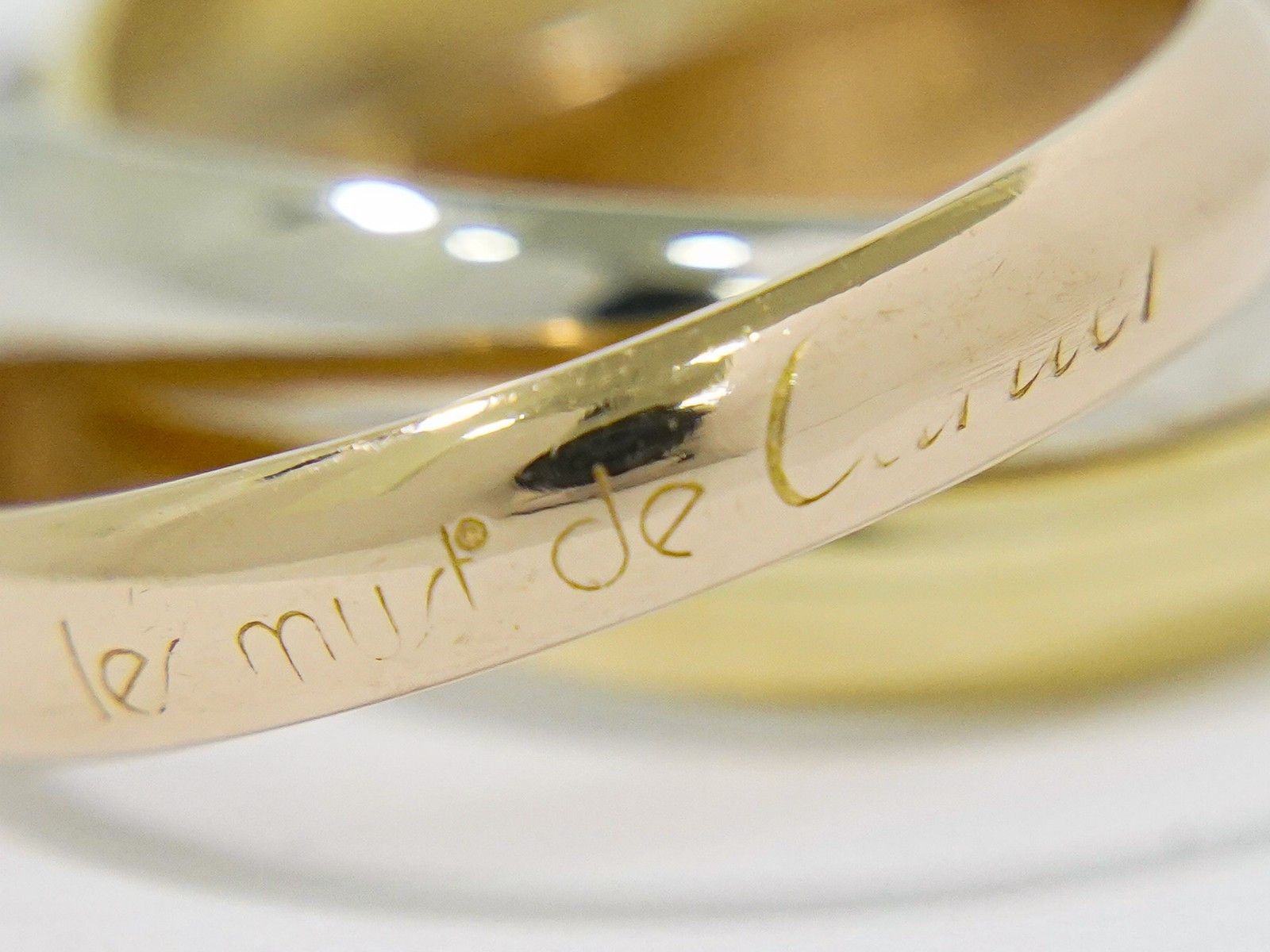 Cartier Cartier Trinity Ring 18K Tricolor Gold Size ONE SIZE - 7 Thumbnail