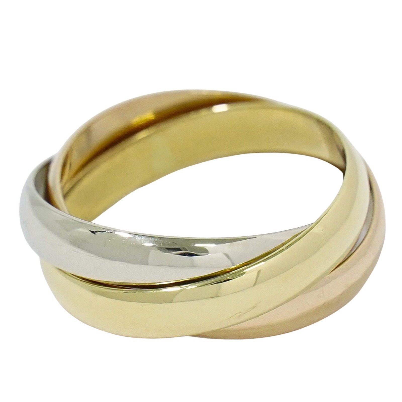 Cartier Cartier Trinity Ring 18K Tricolor Gold Size ONE SIZE - 3 Thumbnail
