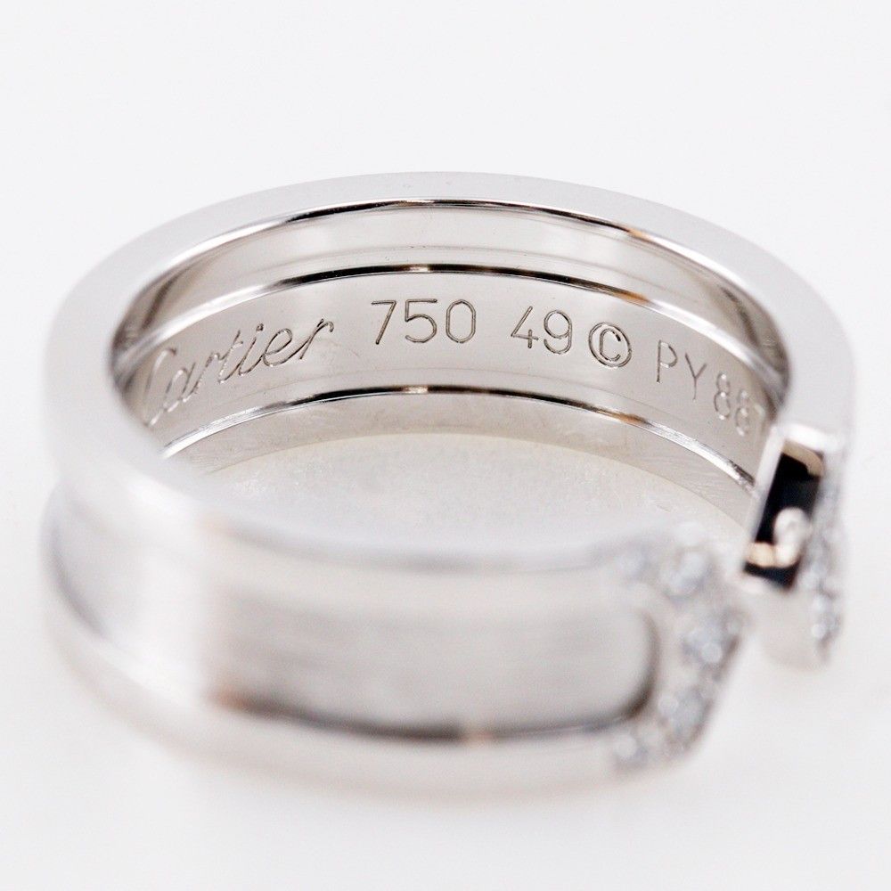 Cartier Cartier 2C de cartier 18K white Gold Size ONE SIZE - 4 Thumbnail