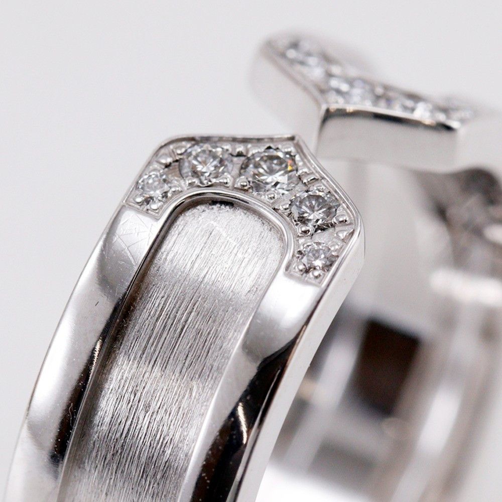 Cartier Cartier 2C de cartier 18K white Gold Size ONE SIZE - 6 Thumbnail