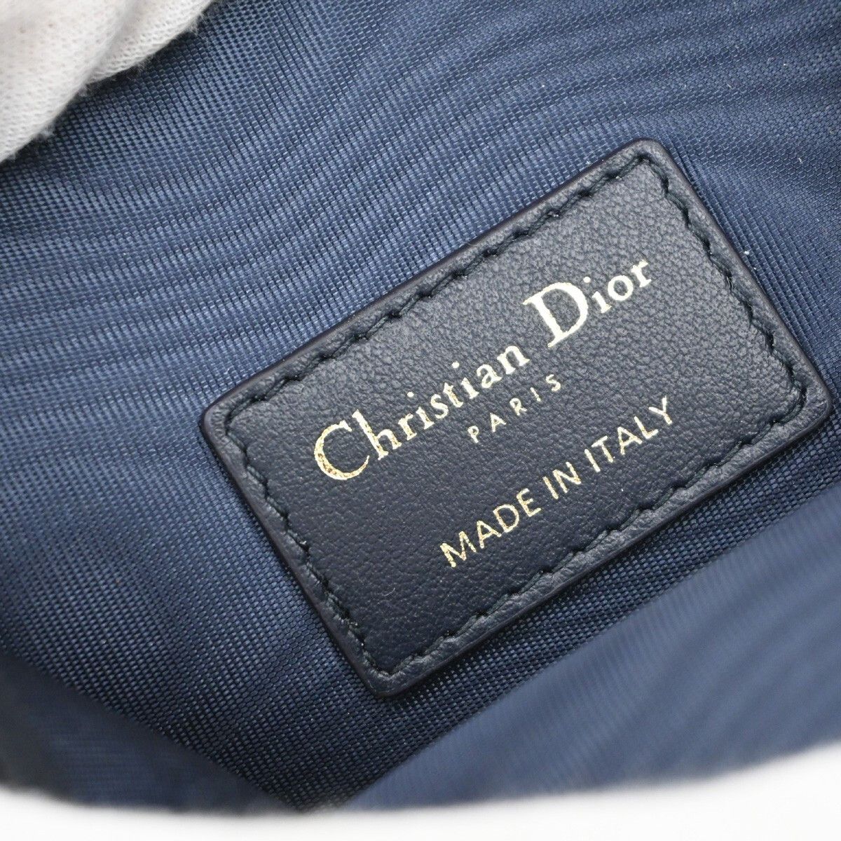 Dior Christian Dior Pouch Leather Size ONE SIZE - 9 Thumbnail