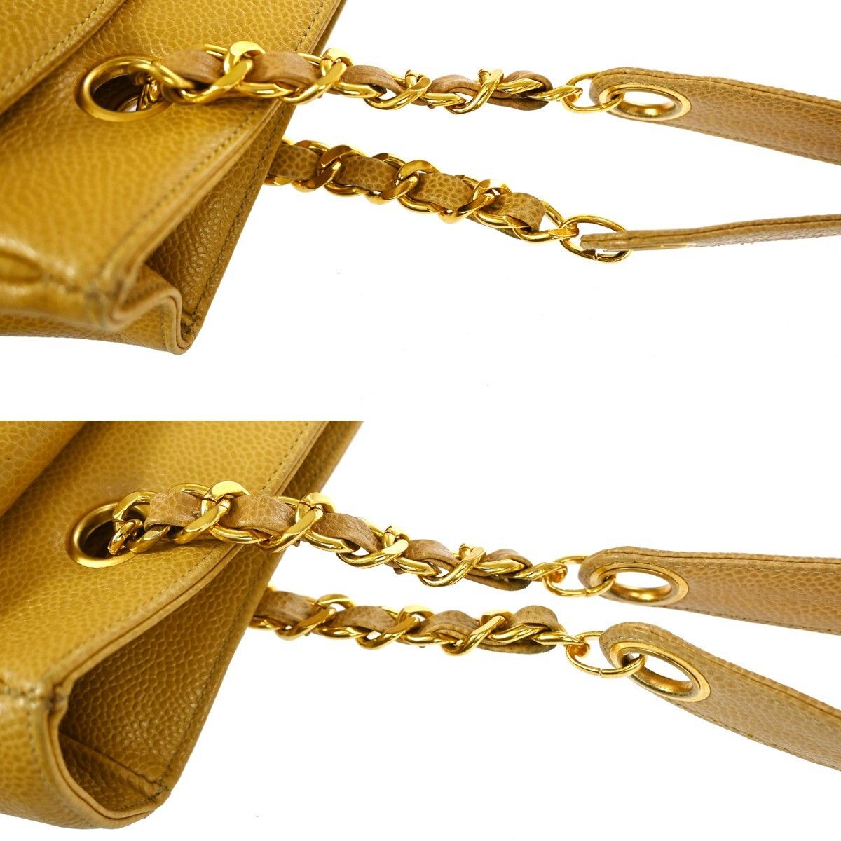 Chanel Chanel Vintage CC Front Pocket shoulder Bag Calfskin Leather Size ONE SIZE - 10 Thumbnail