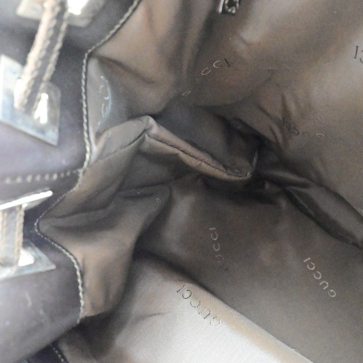 Gucci Gucci Drawstring Backpack GG Canvas Size ONE SIZE - 14 Thumbnail