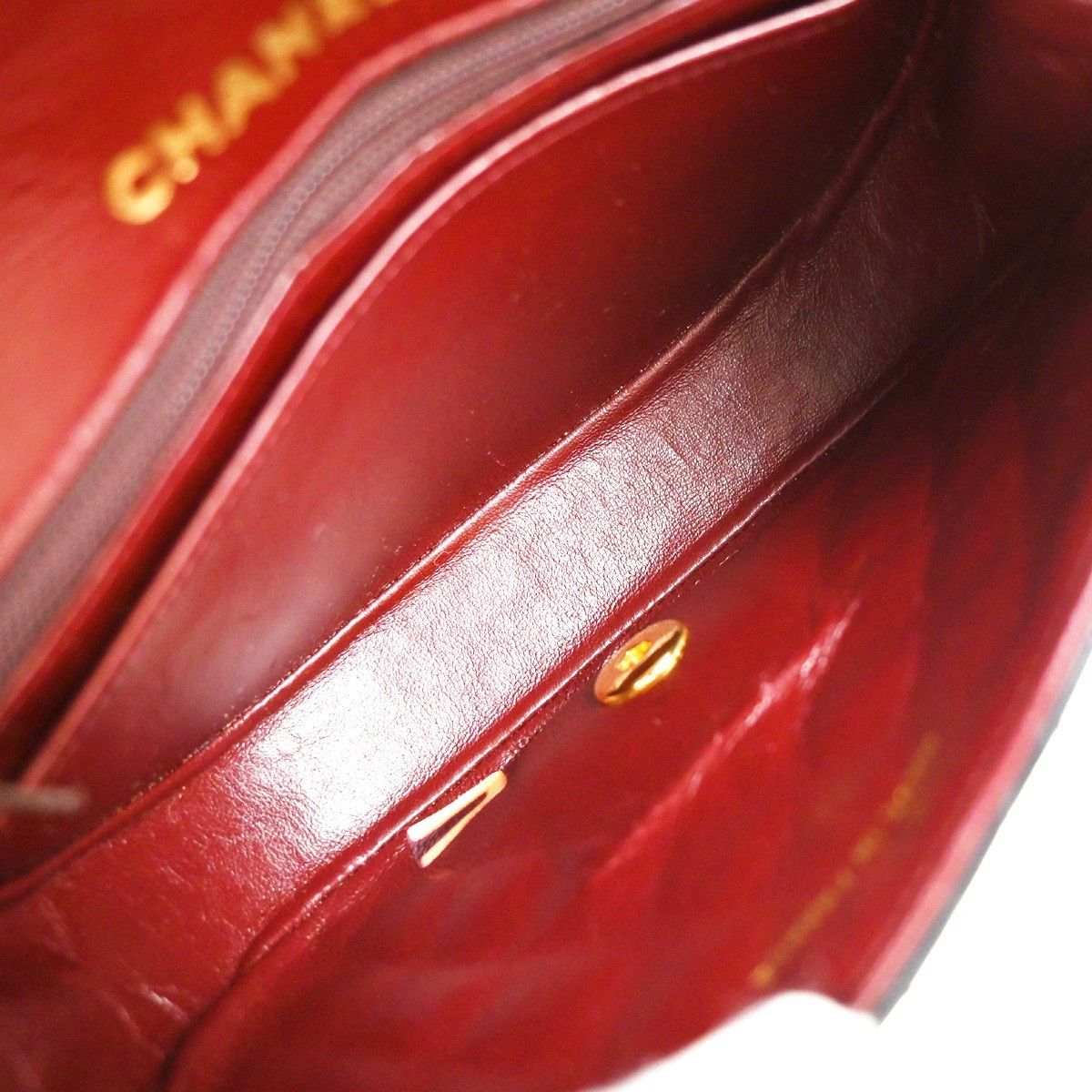 Chanel Chanel Vintage Half Moon Flap Bag Quilted lambskin Size ONE SIZE - 11 Thumbnail