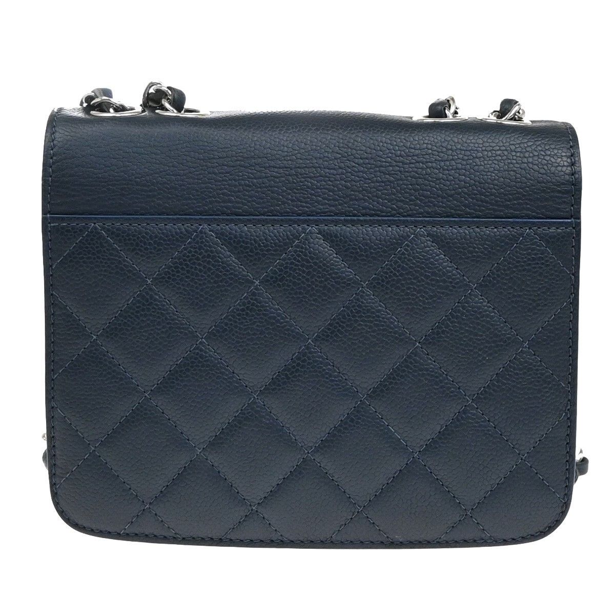 Chanel Chanel Filigree Flap Bag Calfskin Leather Size ONE SIZE - 2 Thumbnail