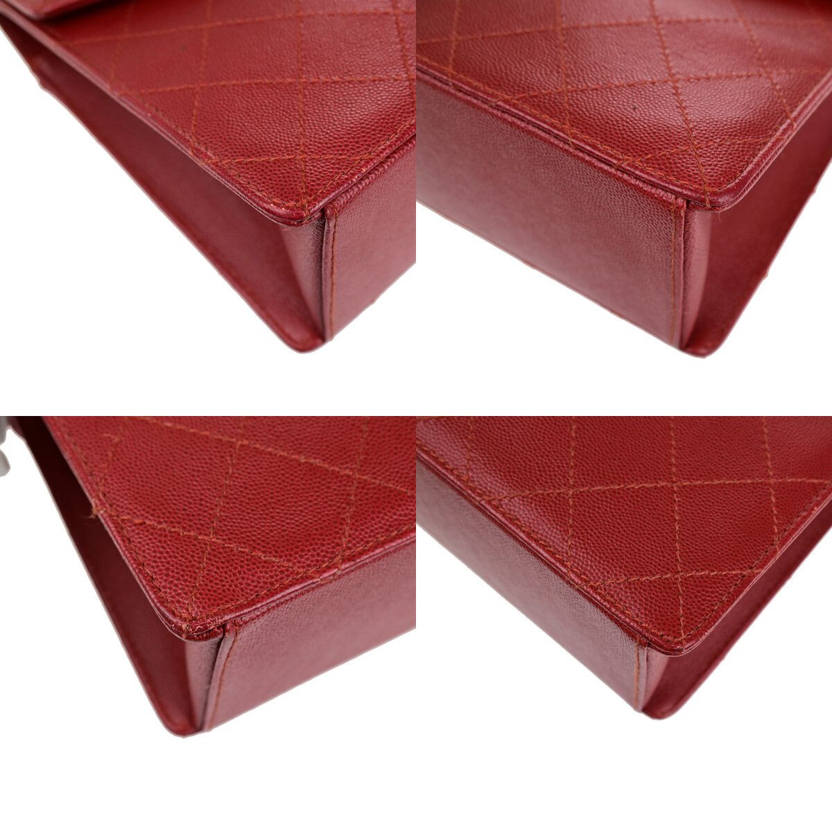 Chanel Chanel Vintage CC Flap Top Handle Calfskin Leather Size ONE SIZE - 9 Thumbnail