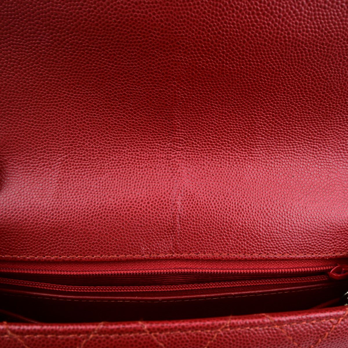 Chanel Chanel Vintage CC Flap Top Handle Calfskin Leather Size ONE SIZE - 16 Thumbnail