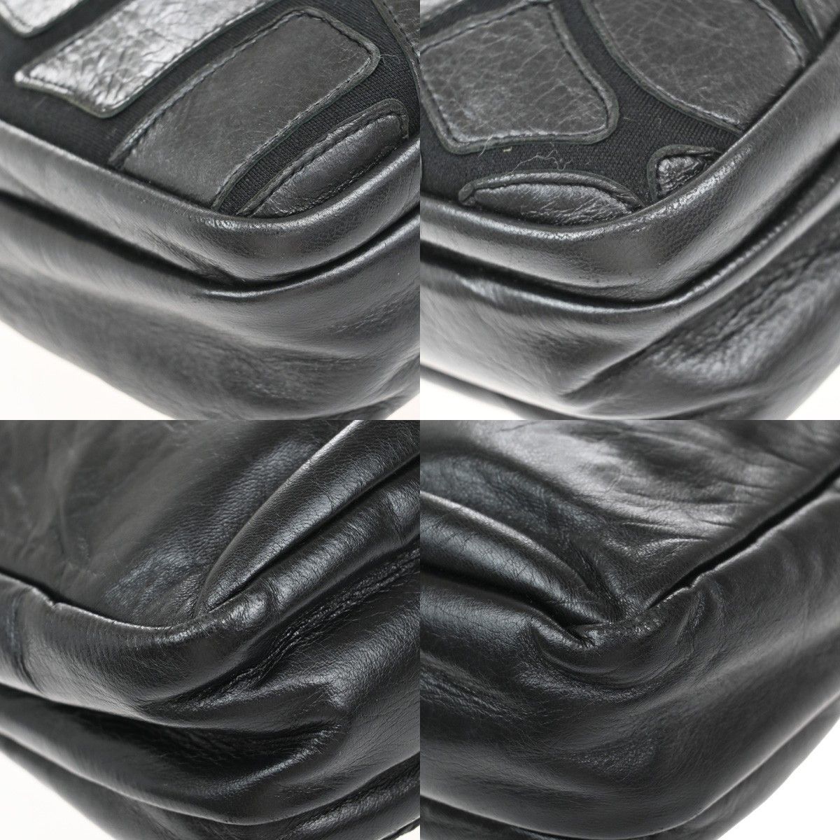 Chanel Chanel Scales Camera Bag Leather with Jersey Size ONE SIZE - 7 Thumbnail