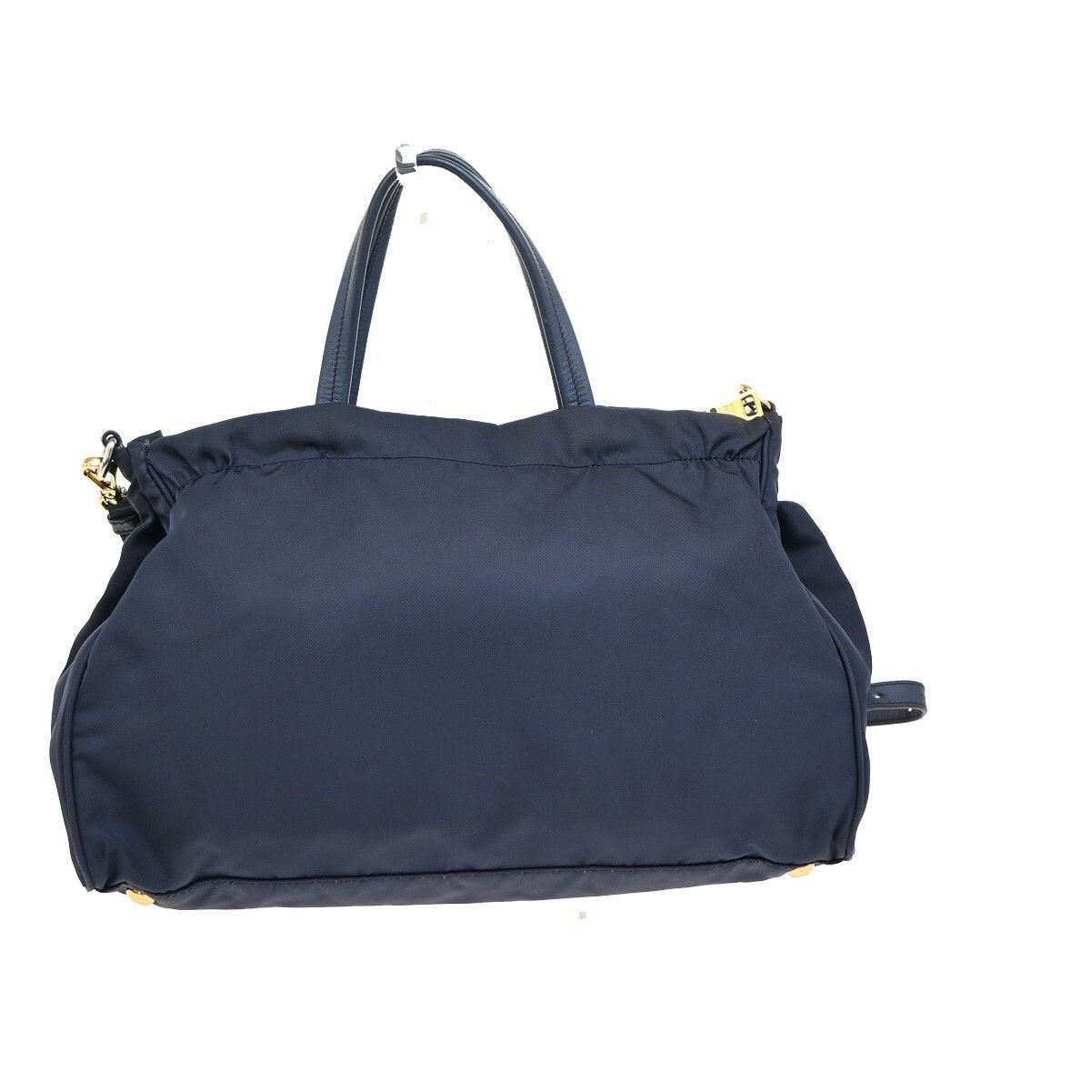 Prada Prada Zip Convertible Shopping Tote Re-Nylon with Saffiano Leather Size ONE SIZE - 2 Thumbnail