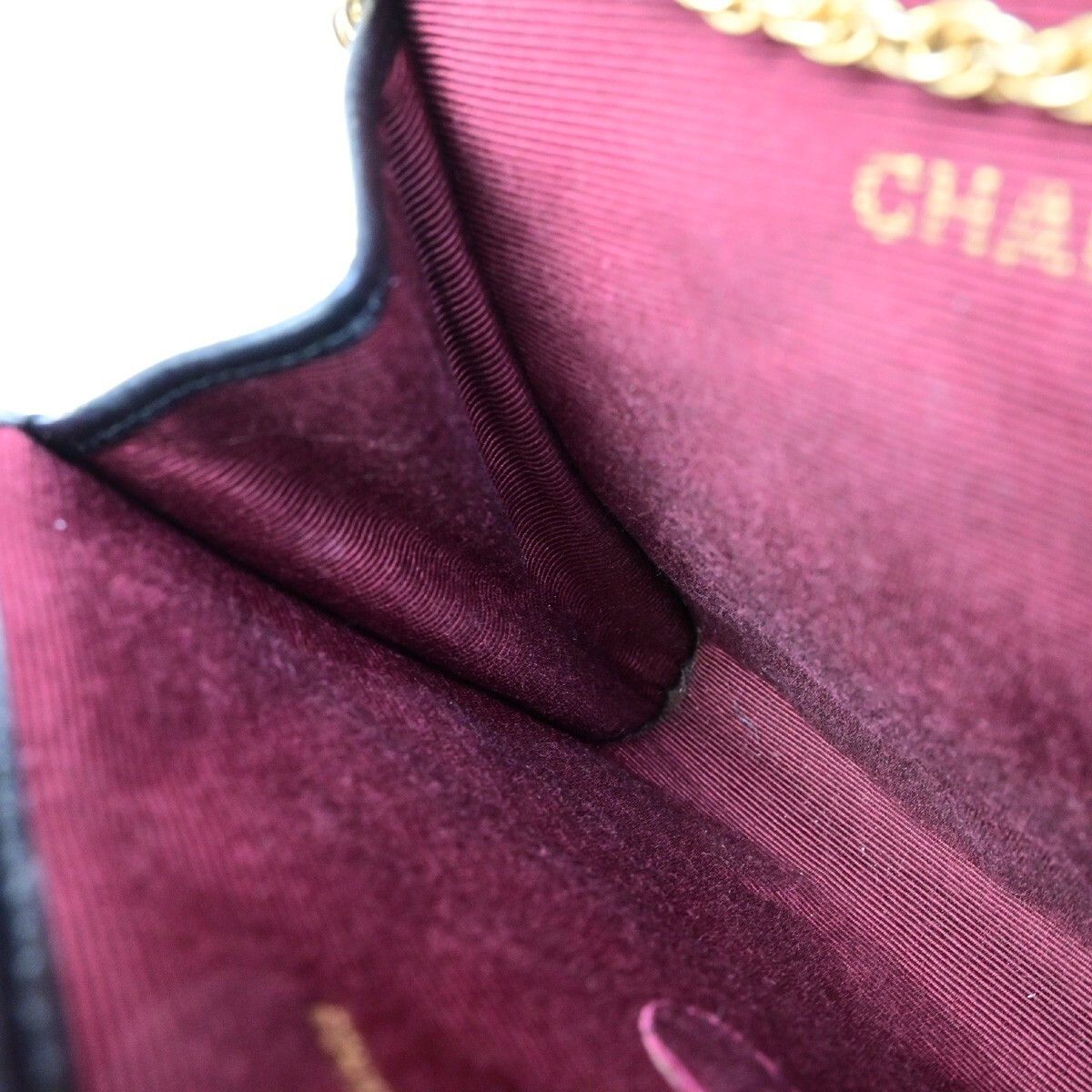 Chanel Chanel Vintage Round Flap Bag Quilted Lambskin Size ONE SIZE - 14 Thumbnail