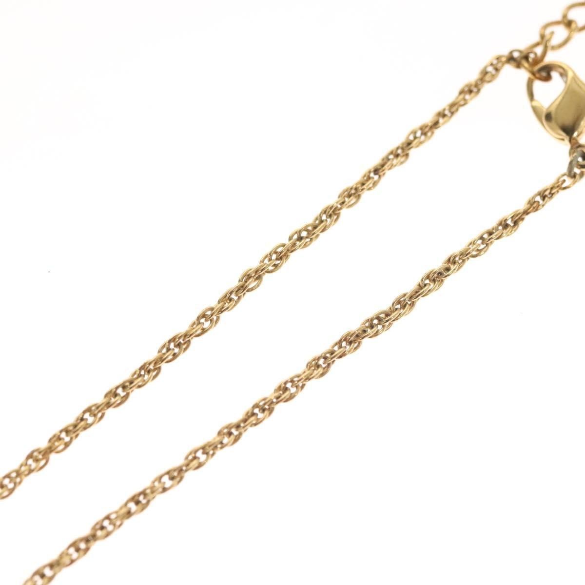 Dior Christian Dior CD Round Pendant Necklace Metal Size ONE SIZE - 17 Thumbnail