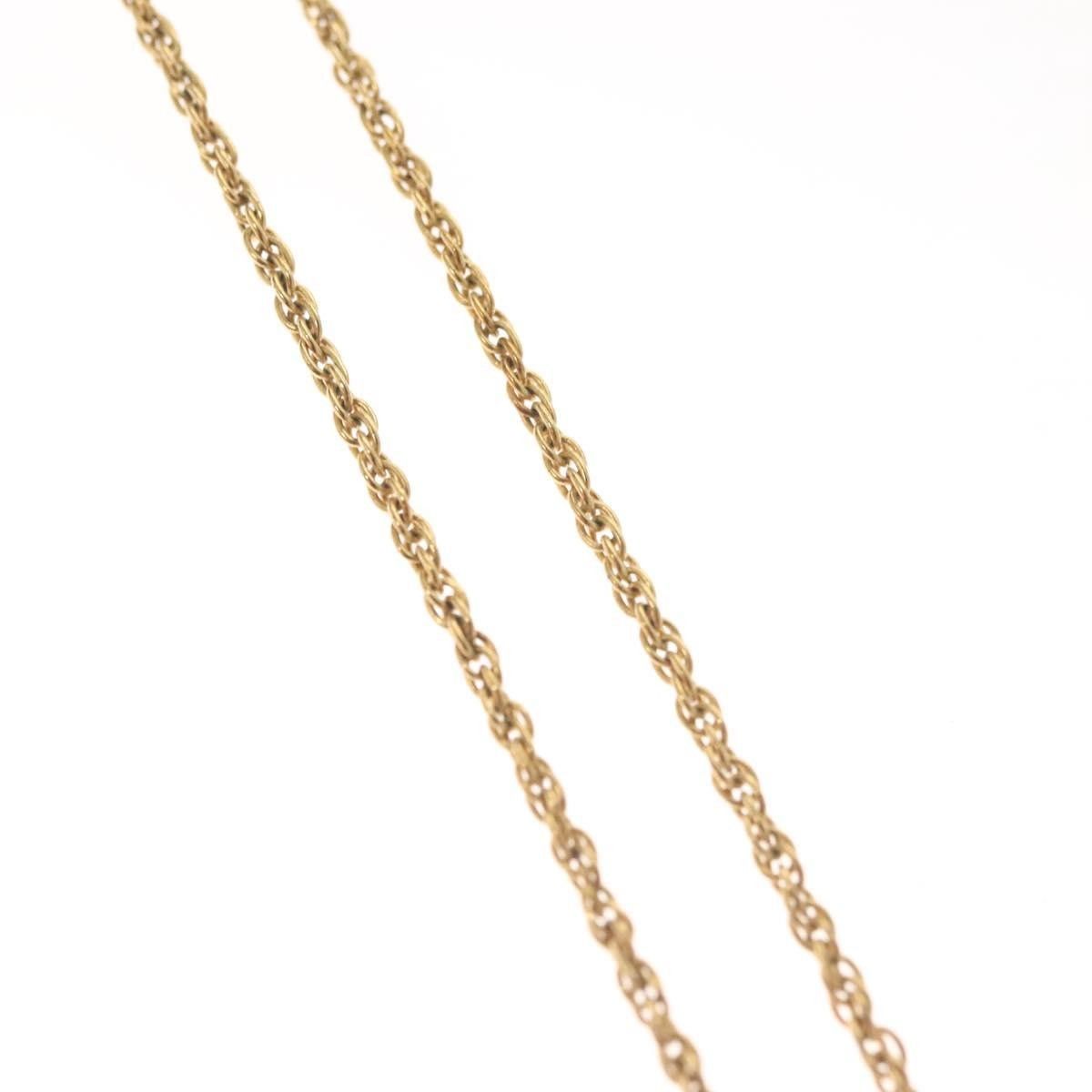 Dior Christian Dior CD Round Pendant Necklace Metal Size ONE SIZE - 8 Thumbnail