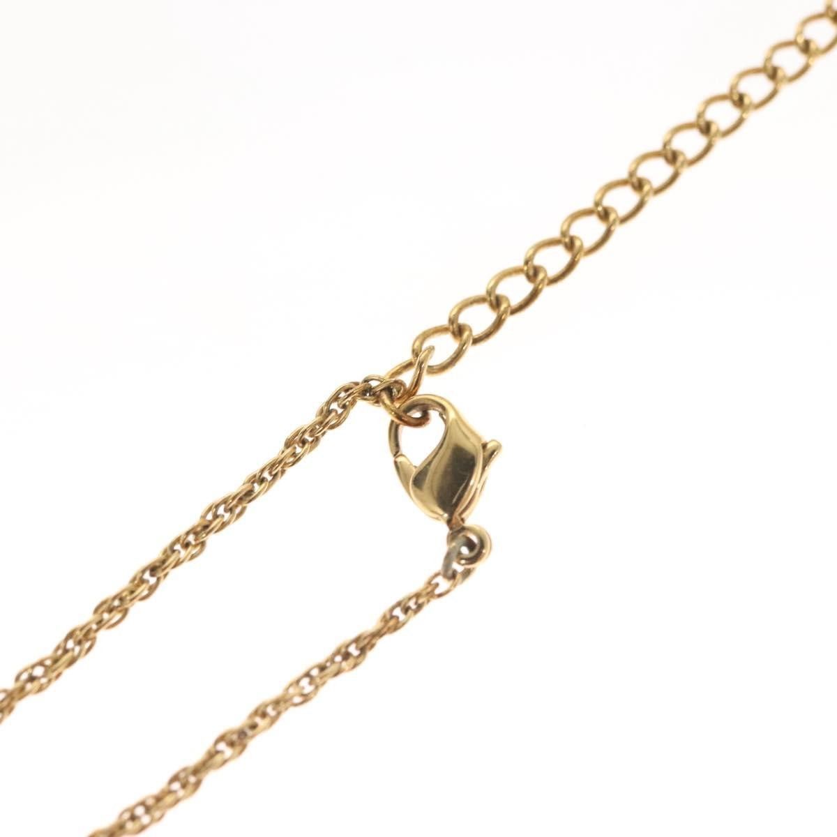 Dior Christian Dior CD Round Pendant Necklace Metal Size ONE SIZE - 7 Thumbnail