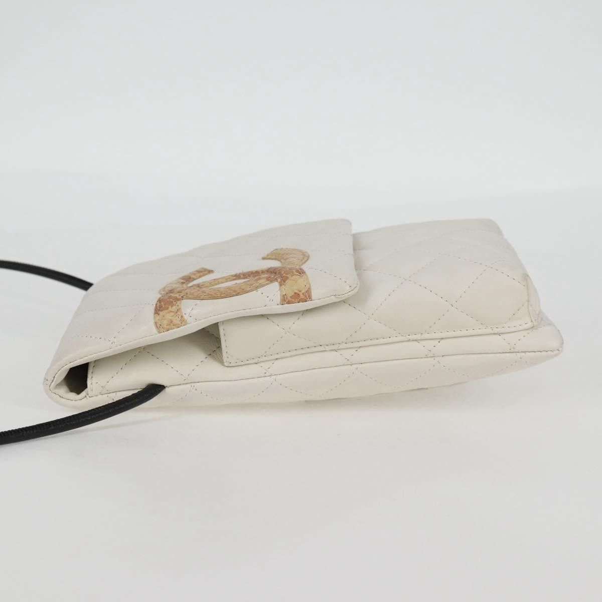 Chanel Chanel Cambon Flap Crossbody Bag Quilted Lambskin Size ONE SIZE - 3 Thumbnail