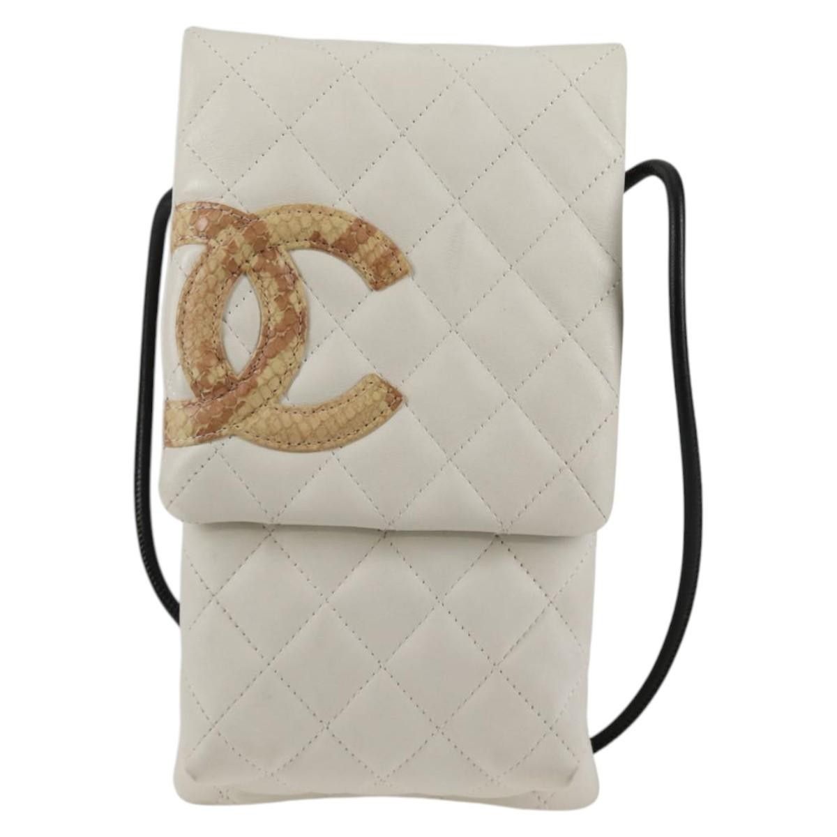 Chanel Chanel Cambon Flap Crossbody Bag Quilted Lambskin Size ONE SIZE - 18 Thumbnail