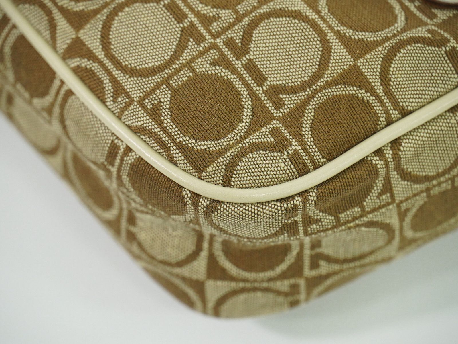 Salvatore Ferragamo Salvatore Ferragamo Gancini Shoulder Bag Canvas Size ONE SIZE - 7 Thumbnail