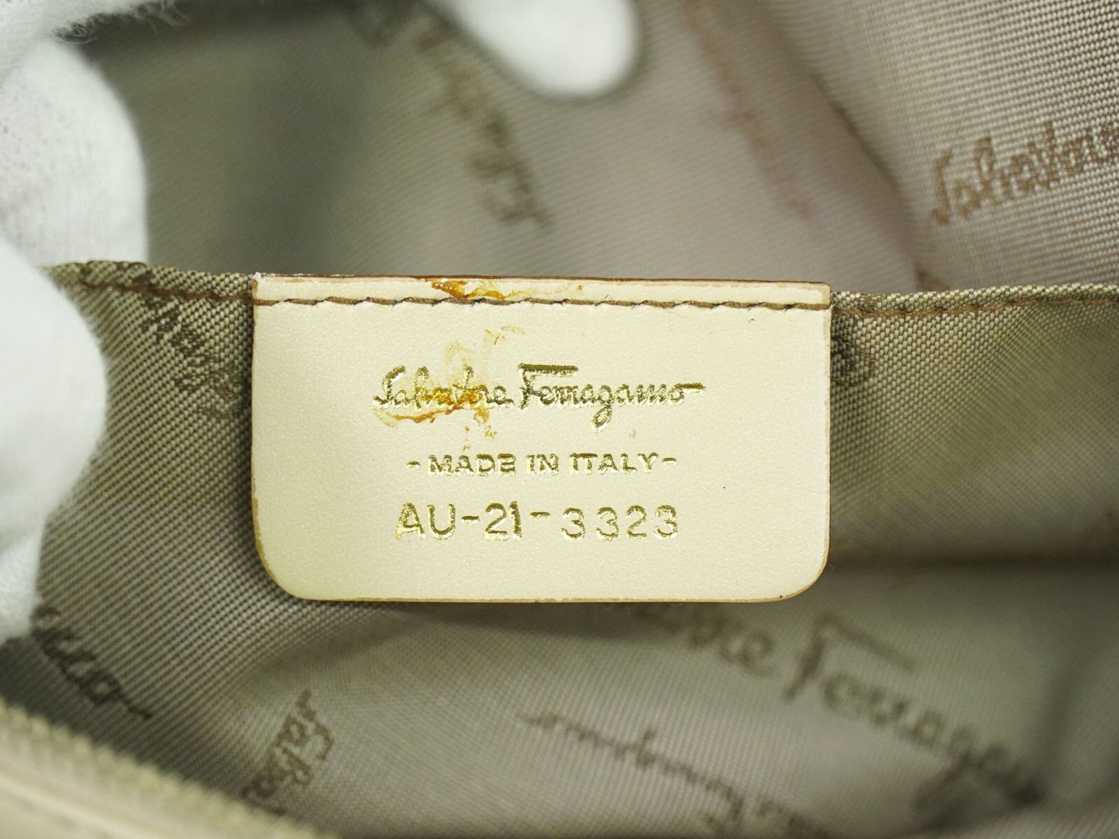 Salvatore Ferragamo Salvatore Ferragamo Gancini Shoulder Bag Canvas Size ONE SIZE - 5 Thumbnail