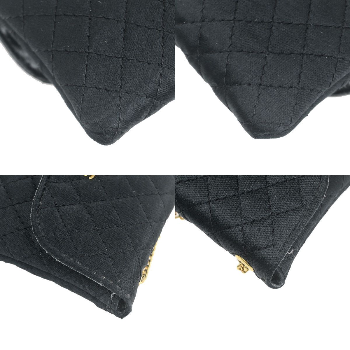 Chanel Chanel CC Logo Micro Matelasse Shoulder Bag Pouch Canvas Size ONE SIZE - 9 Thumbnail