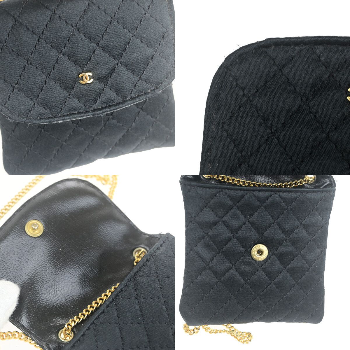 Chanel Chanel CC Logo Micro Matelasse Shoulder Bag Pouch Canvas Size ONE SIZE - 13 Thumbnail