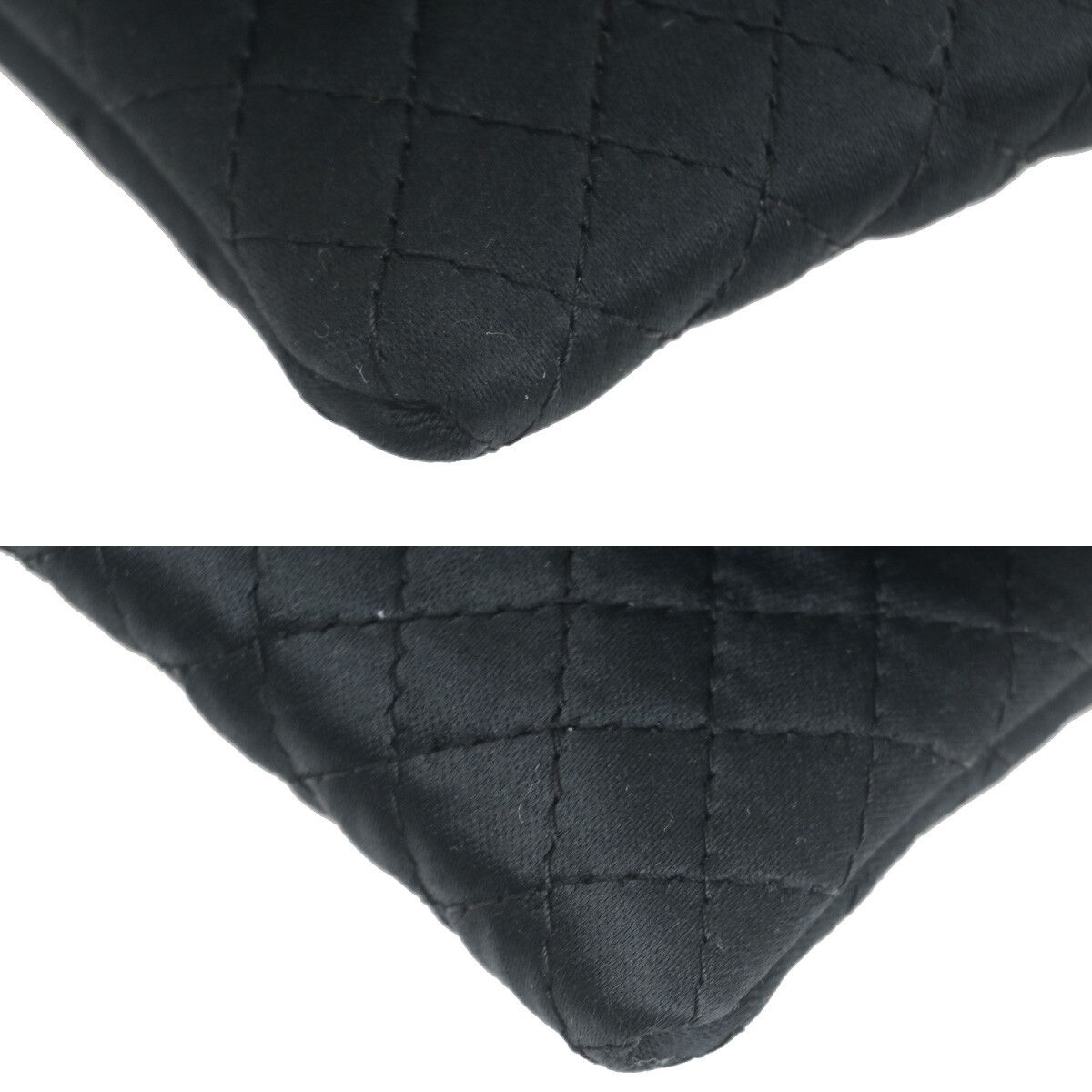 Chanel Chanel CC Logo Micro Matelasse Shoulder Bag Pouch Canvas Size ONE SIZE - 10 Thumbnail