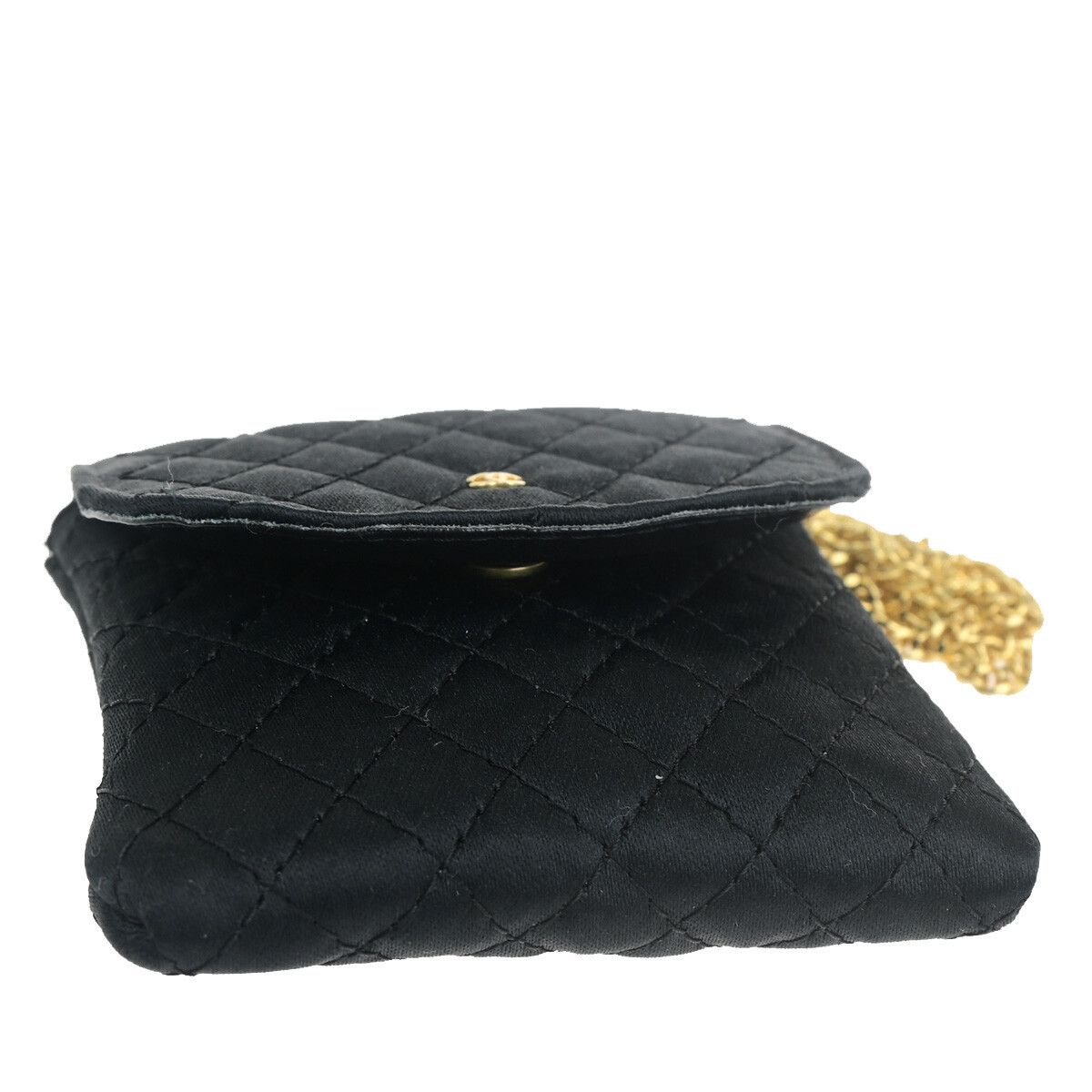 Chanel Chanel CC Logo Micro Matelasse Shoulder Bag Pouch Canvas Size ONE SIZE - 12 Thumbnail