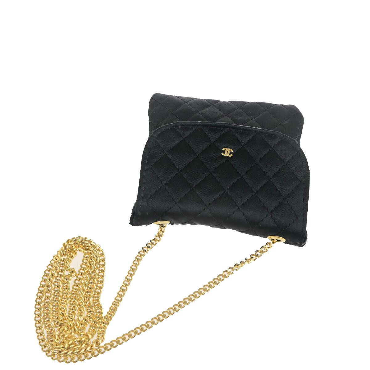 Chanel Chanel CC Logo Micro Matelasse Shoulder Bag Pouch Canvas Size ONE SIZE - 8 Thumbnail