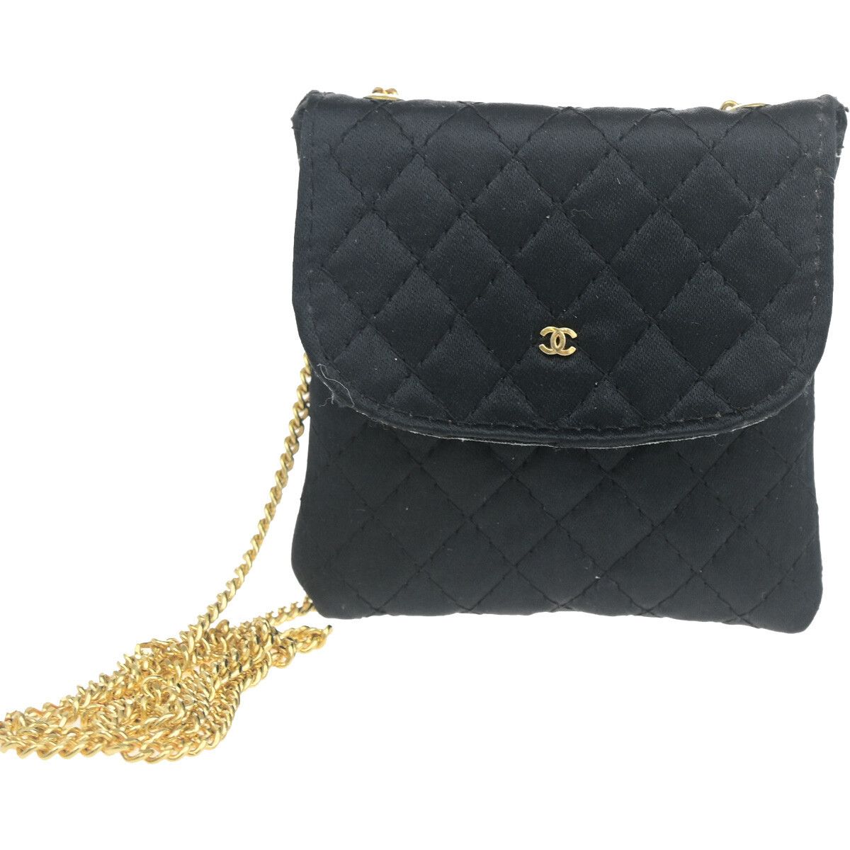 Chanel Chanel CC Logo Micro Matelasse Shoulder Bag Pouch Canvas Size ONE SIZE - 11 Thumbnail