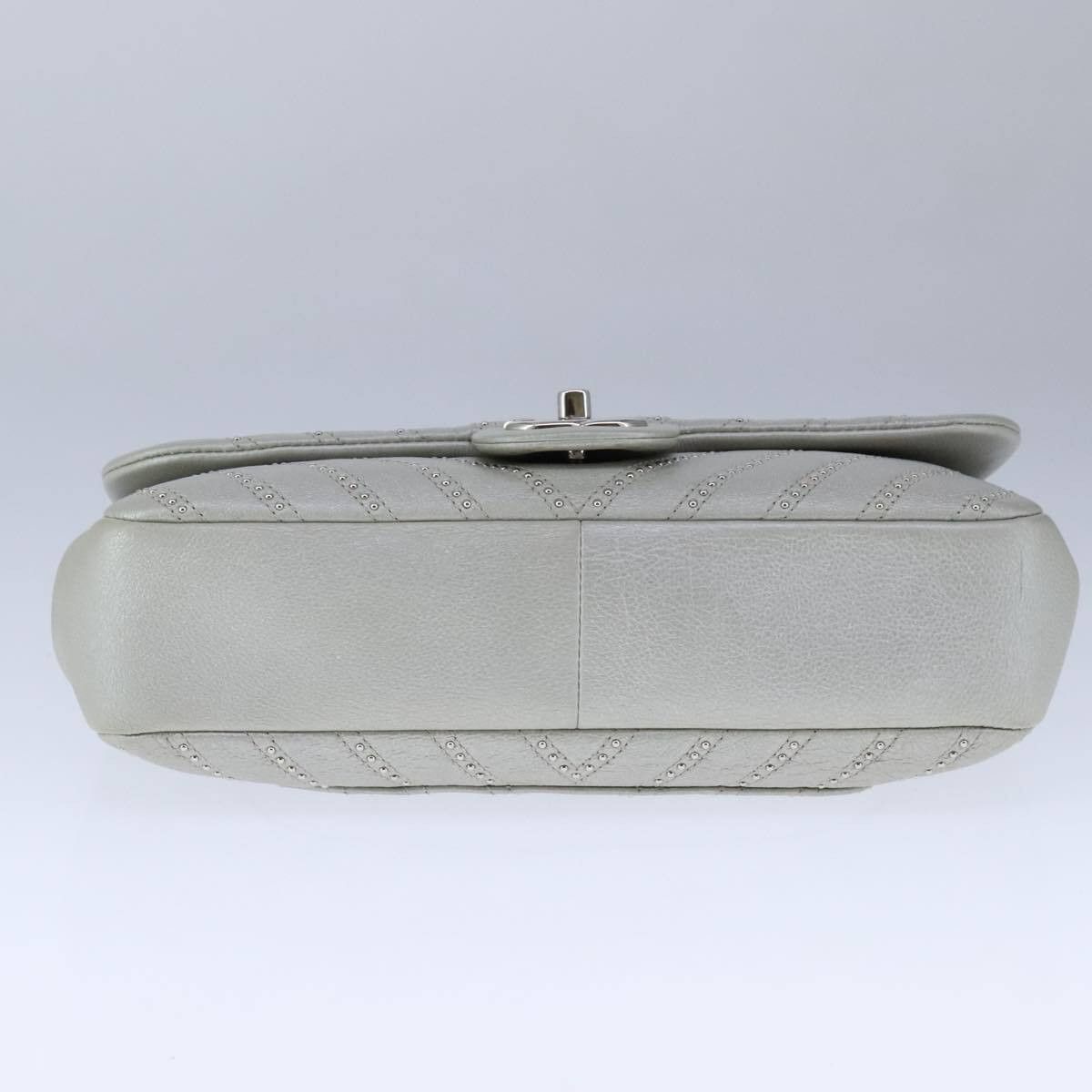 Chanel Chanel Vintage Classic Single Flap Bag Stitched Calfskin Size ONE SIZE - 5 Thumbnail