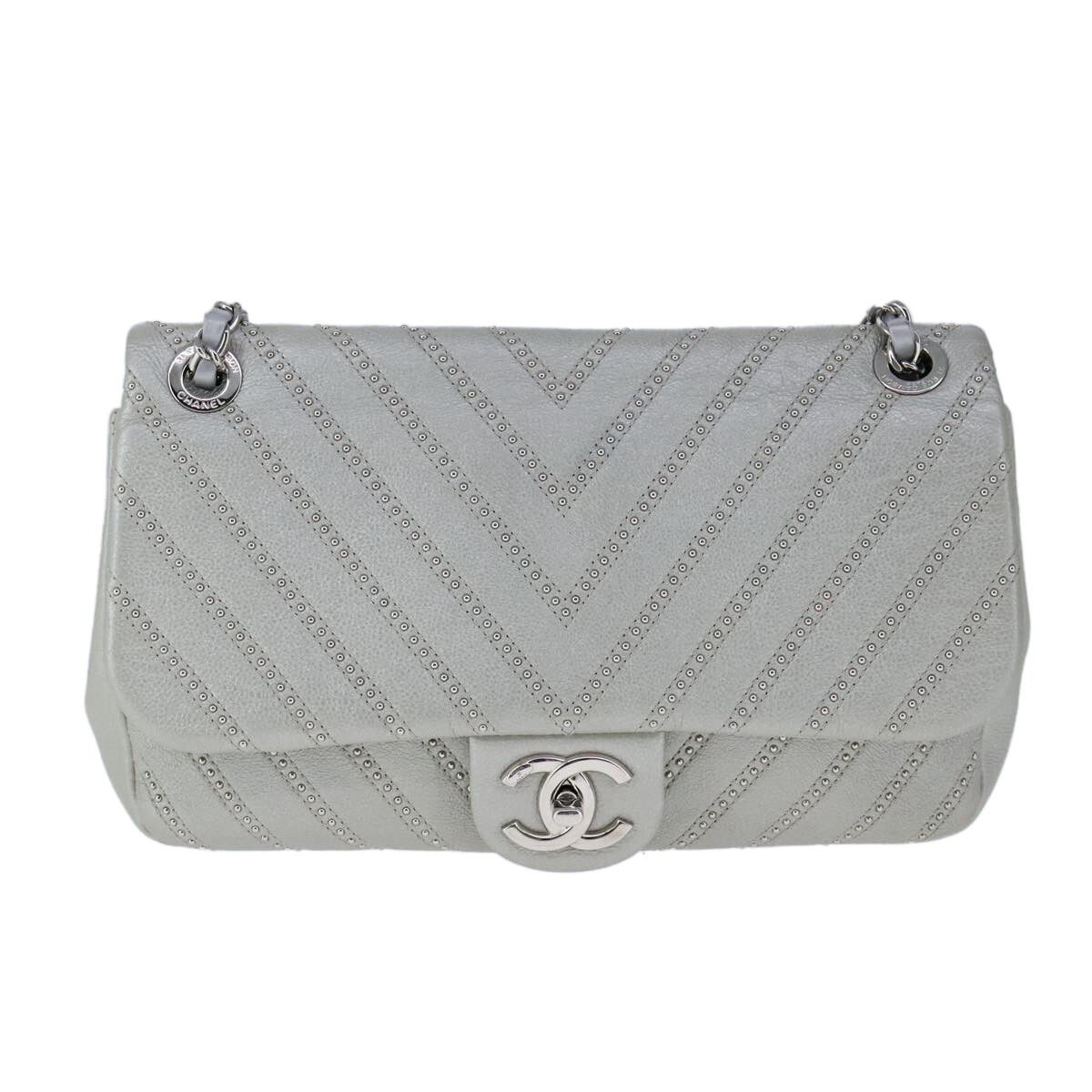 Chanel Chanel Vintage Classic Single Flap Bag Stitched Calfskin Size ONE SIZE - 13 Thumbnail