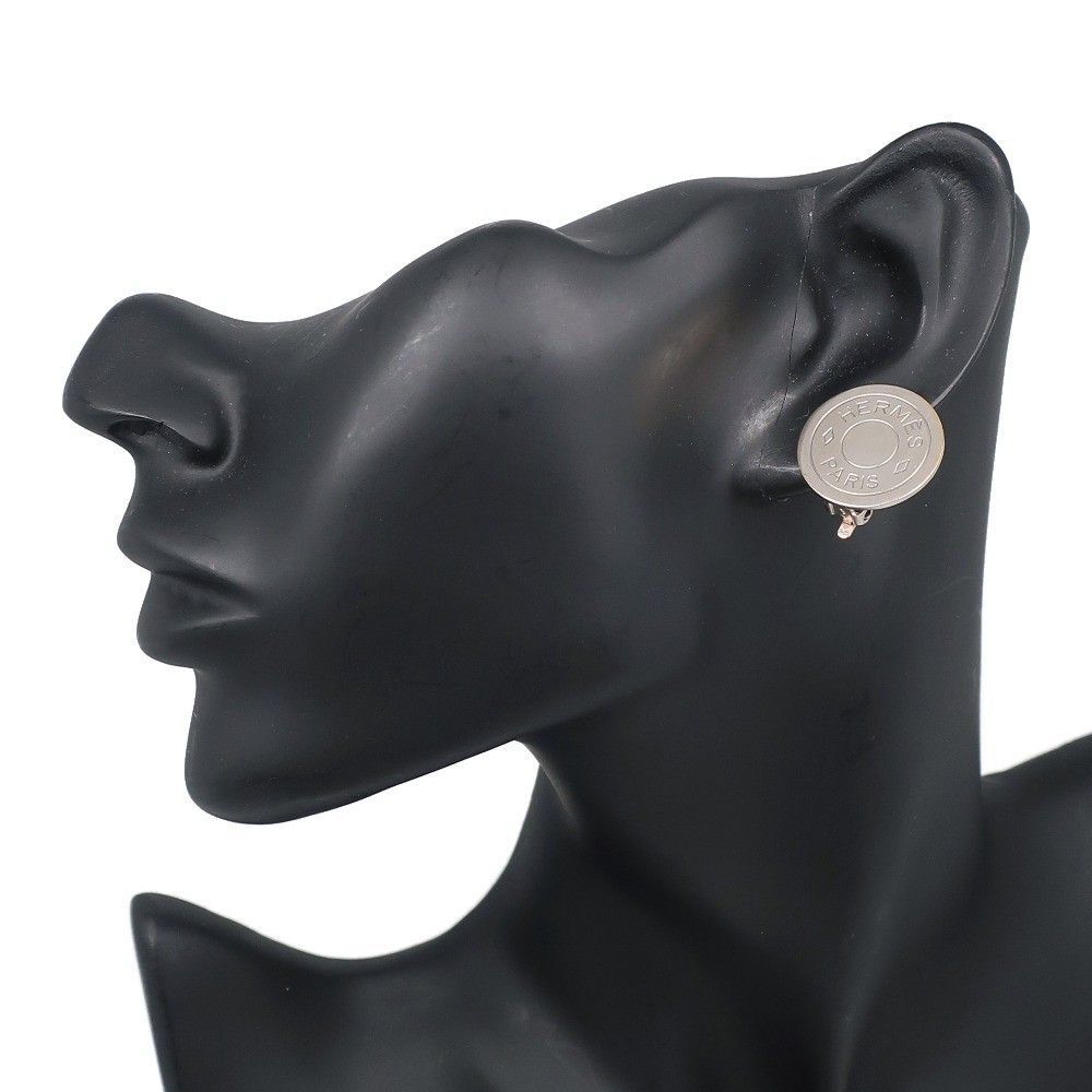 Hermes Hermes Clou De Selle Clip-On Earrings Metal Size ONE SIZE - 4 Thumbnail