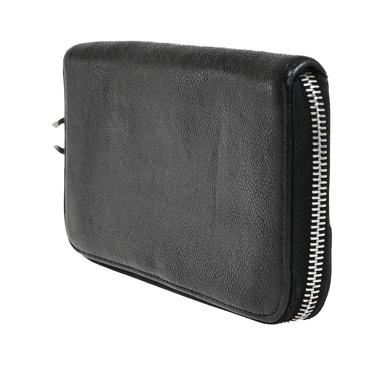 Chanel Chanel CC Logo Zipper Long Bifold Leather Size ONE SIZE - 4 Thumbnail