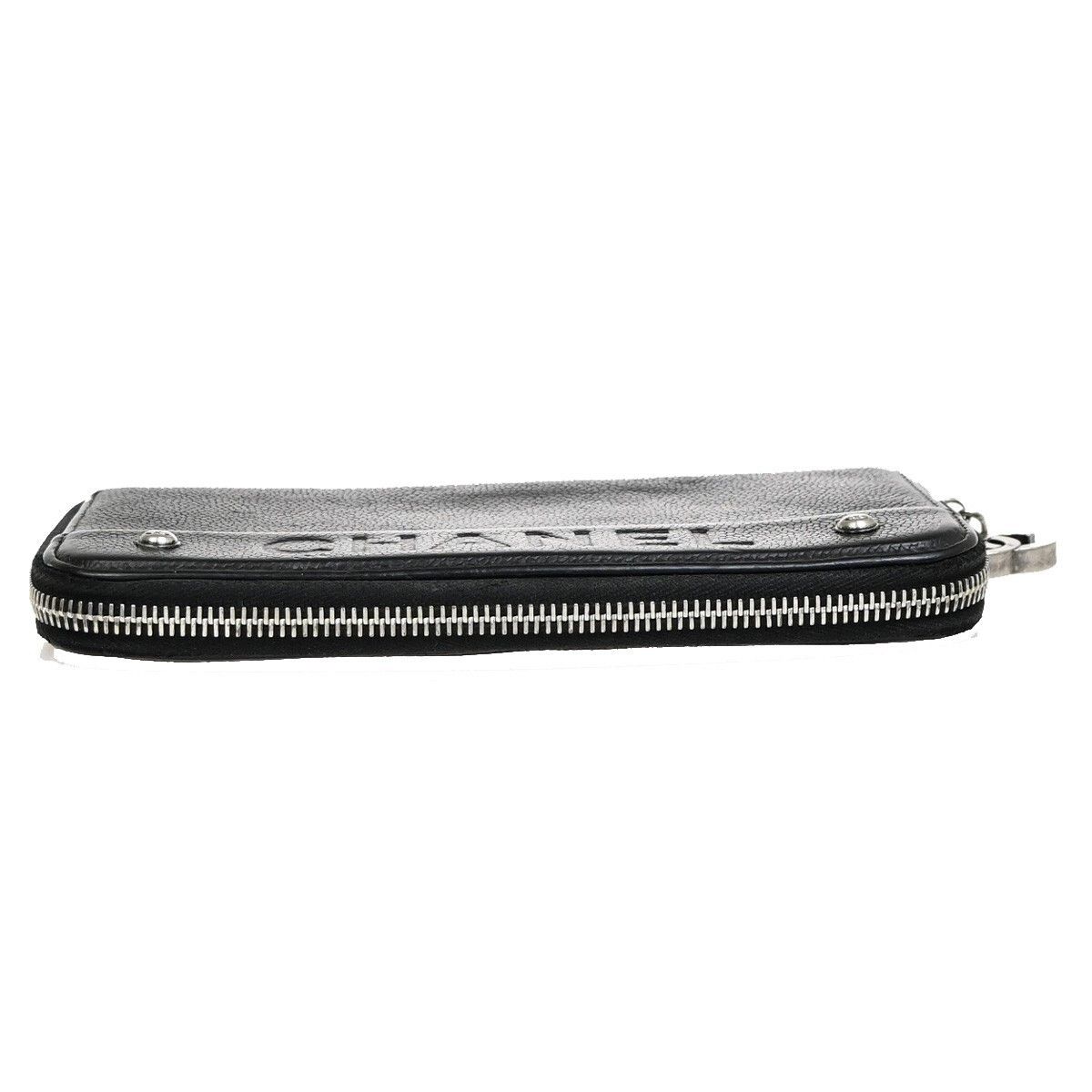 Chanel Chanel CC Logo Zipper Long Bifold Leather Size ONE SIZE - 11 Thumbnail