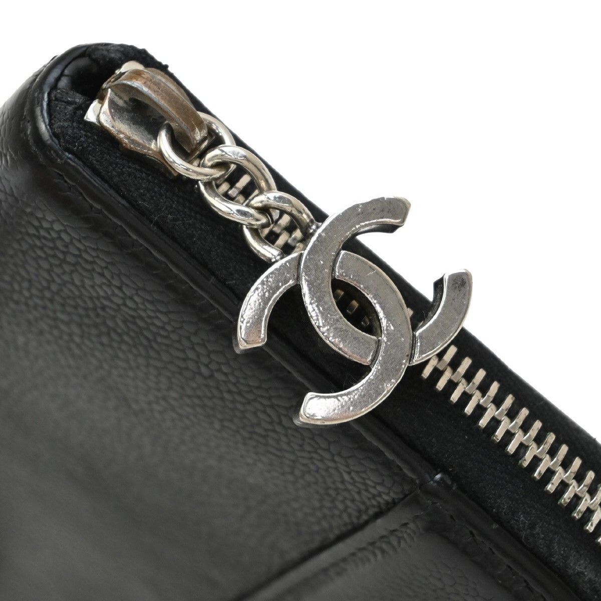 Chanel Chanel CC Logo Zipper Long Bifold Leather Size ONE SIZE - 9 Thumbnail