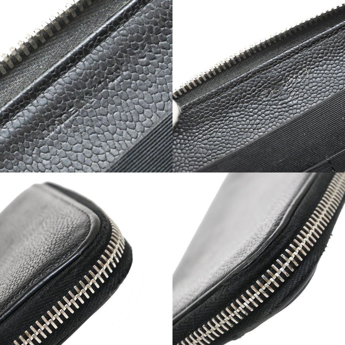 Chanel Chanel CC Logo Zipper Long Bifold Leather Size ONE SIZE - 15 Thumbnail