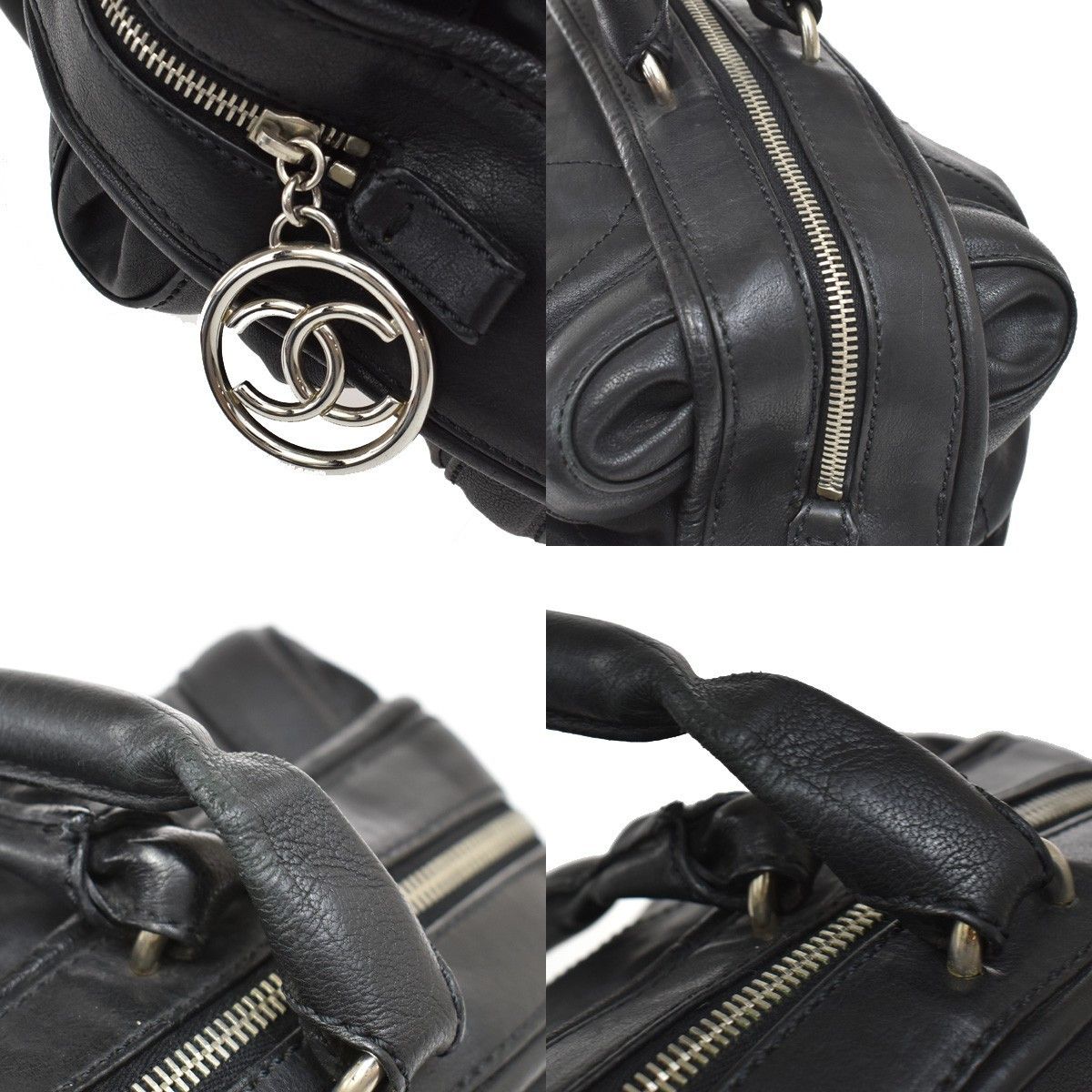 Chanel Chanel Coco Bowling Bag Quilted Leather Size ONE SIZE - 14 Thumbnail