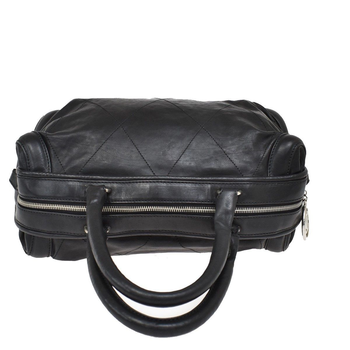 Chanel Chanel Coco Bowling Bag Quilted Leather Size ONE SIZE - 8 Thumbnail