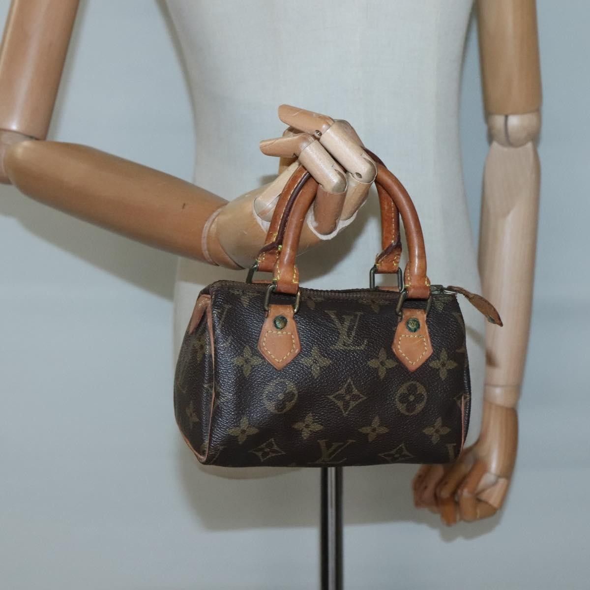 Louis Vuitton Louis Vuitton Speedy Mini HL Handbag Monogram Canvas Size ONE SIZE - 18 Thumbnail